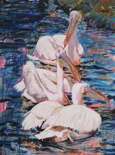 Bild "Frühling im Zoo" (2010)
