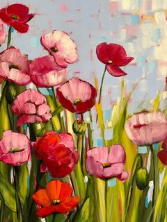 Bild "My Poppies 1" (2024)