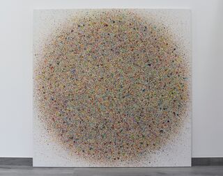 Bild "Diverging Dot #3" (2021)