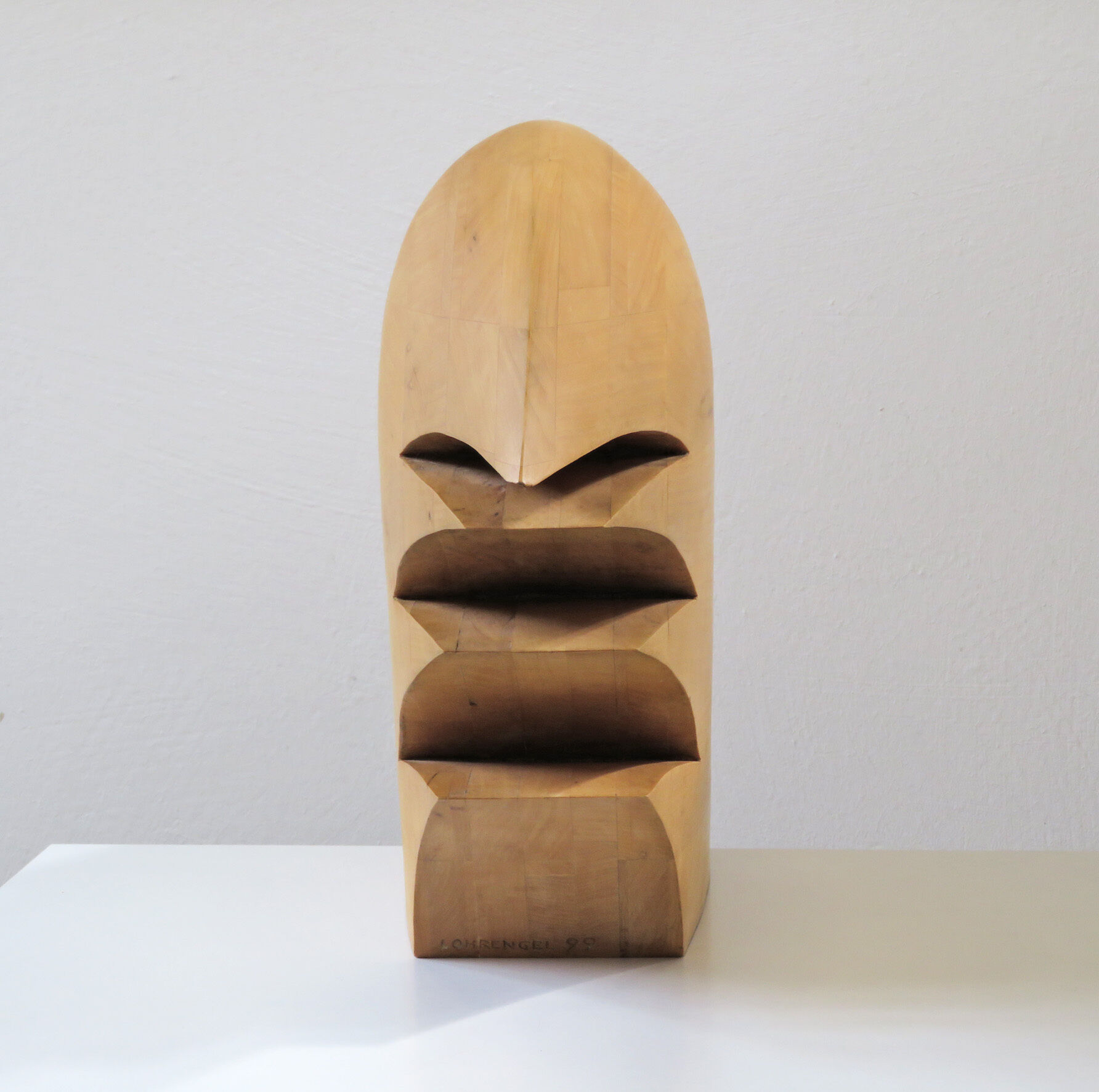 Skulptur "Kopf vom Winde verweht" (2016)