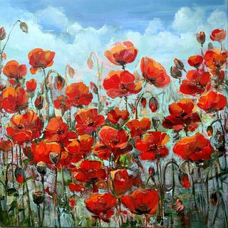 Bild "Poppy flowers" (2023)
