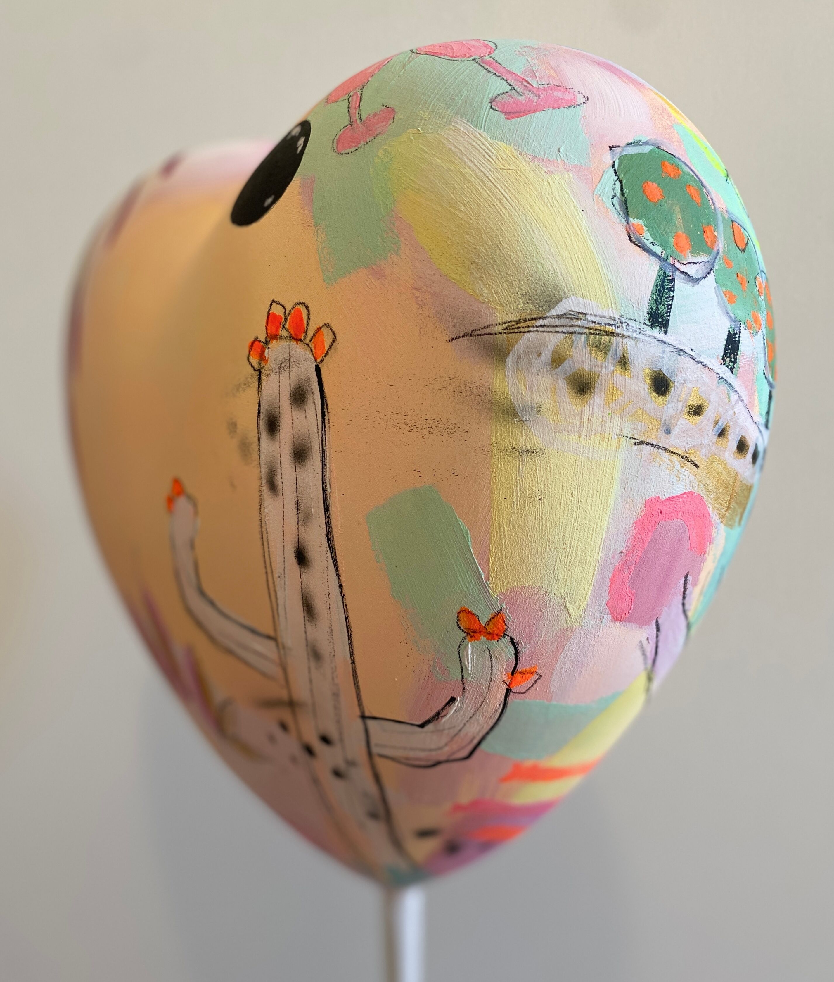 Sculpture "Life Loves You No.12" (2024)