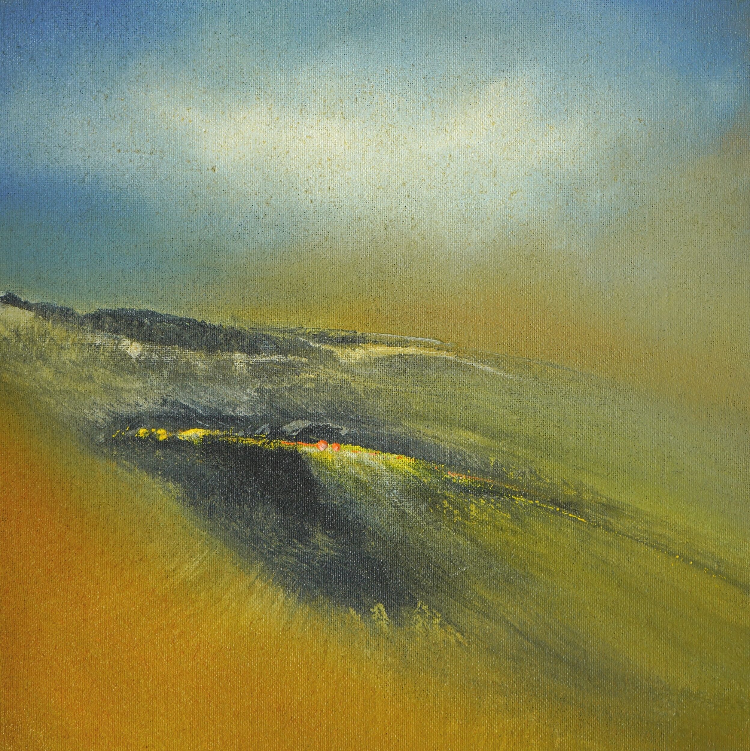 Bild "Abstrakte Landschaft VI-2011" (2011)