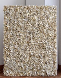 Sculpture "Literary Paperwork "H.F" (2021)