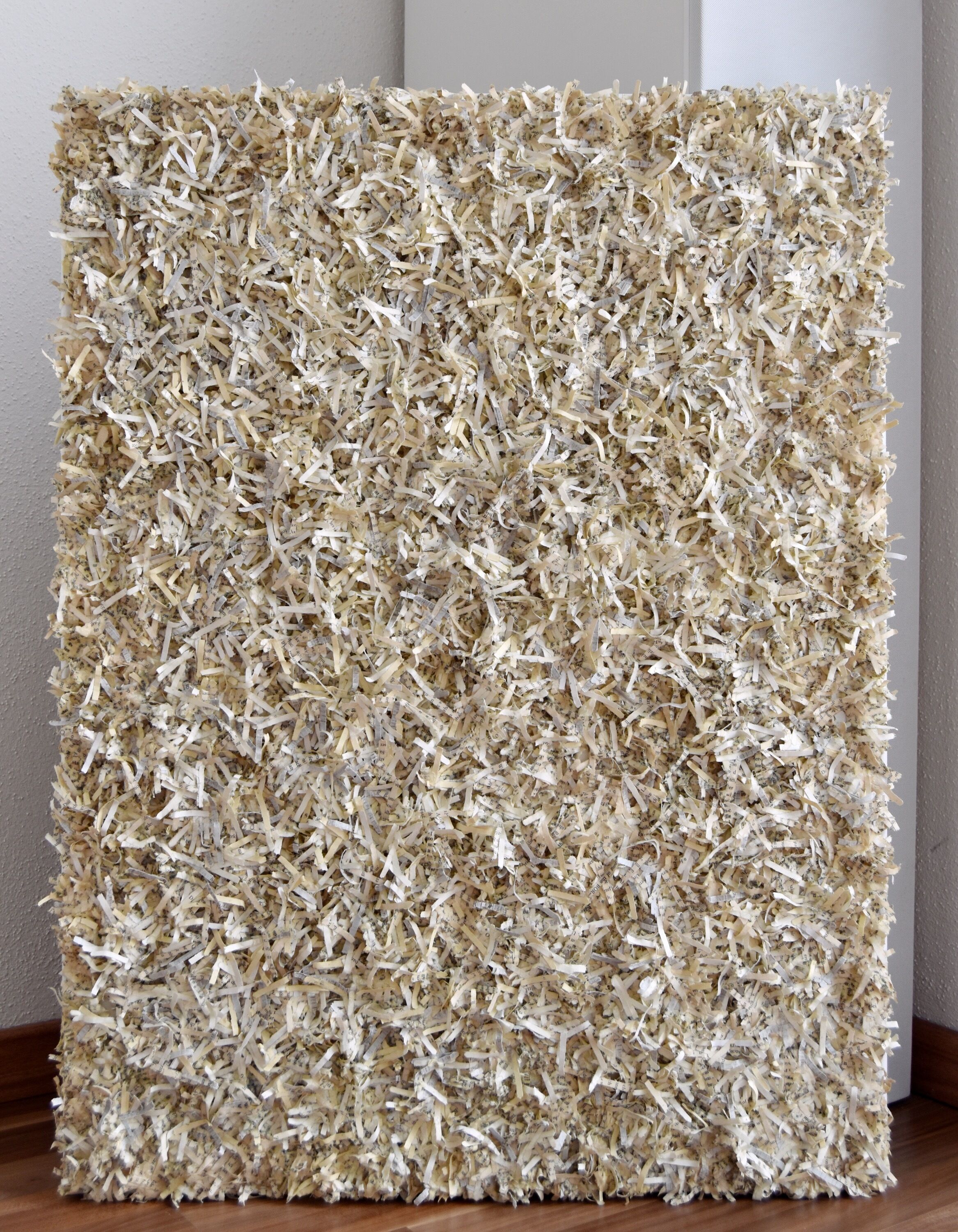 Sculpture "Literary Paperwork "H.F" (2021)