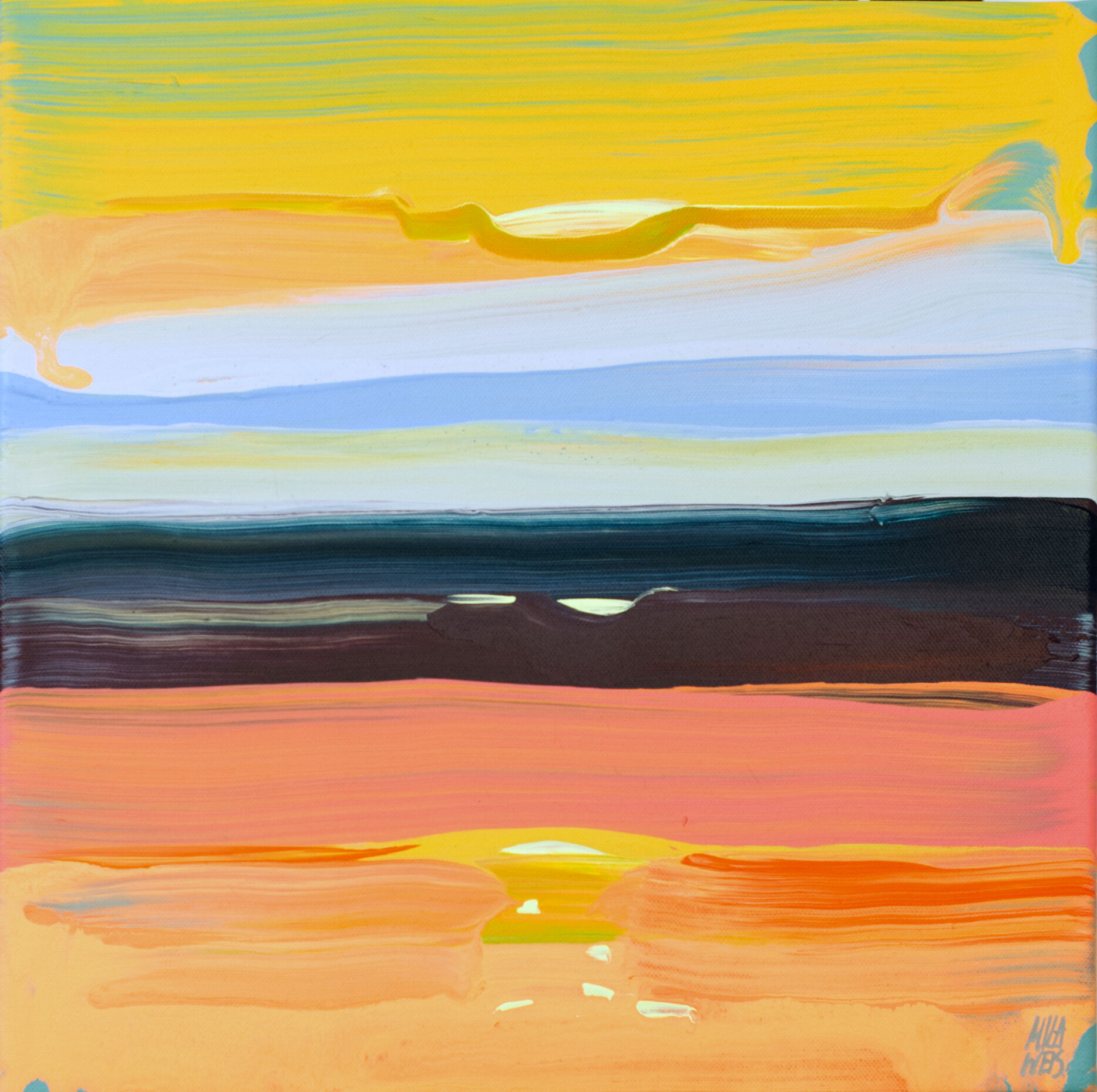 Picture "Sunrise Colors No. 4" (2024)