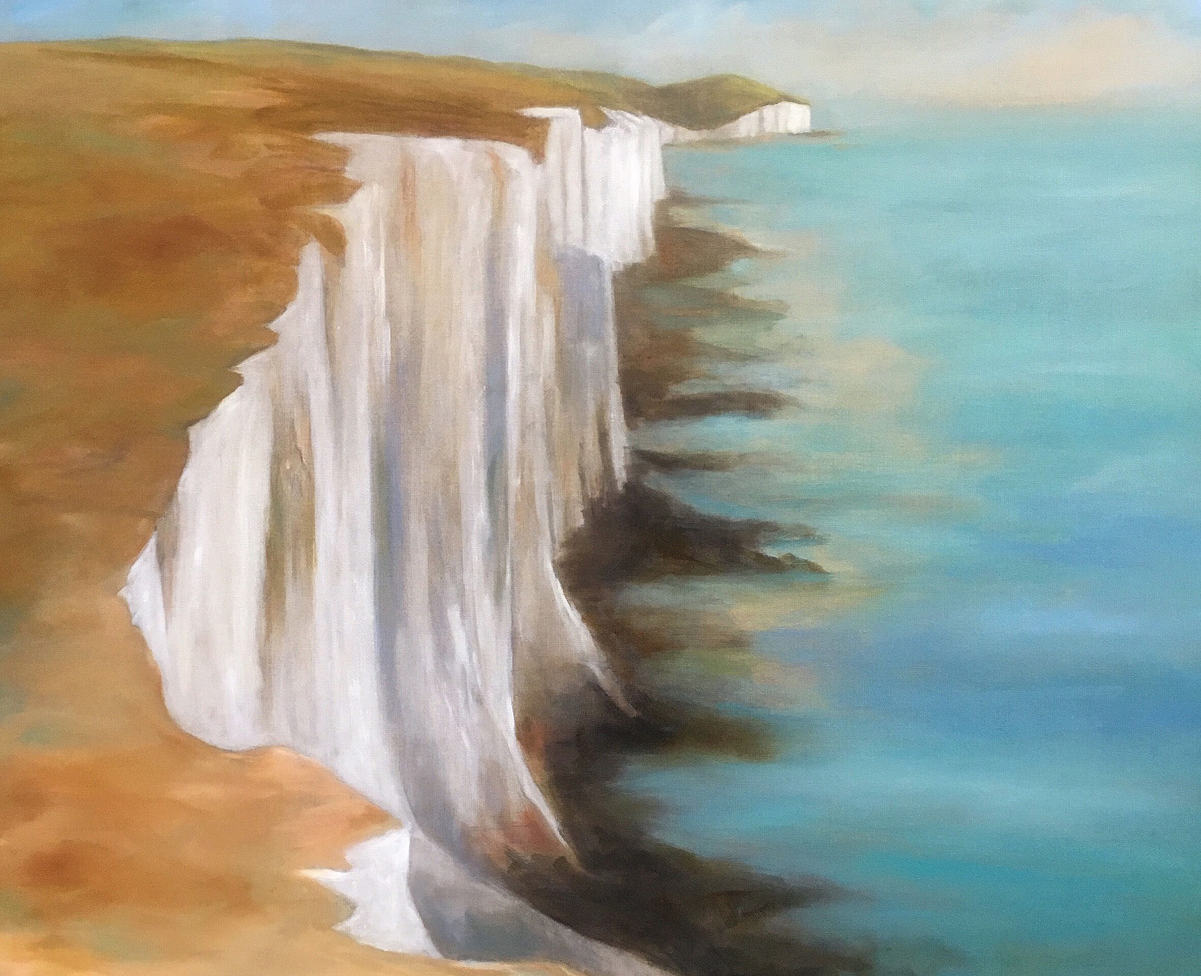 Picture "White cliffs" (2019)