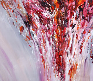 Picture "Magenta Red Energy M 1" (2024)