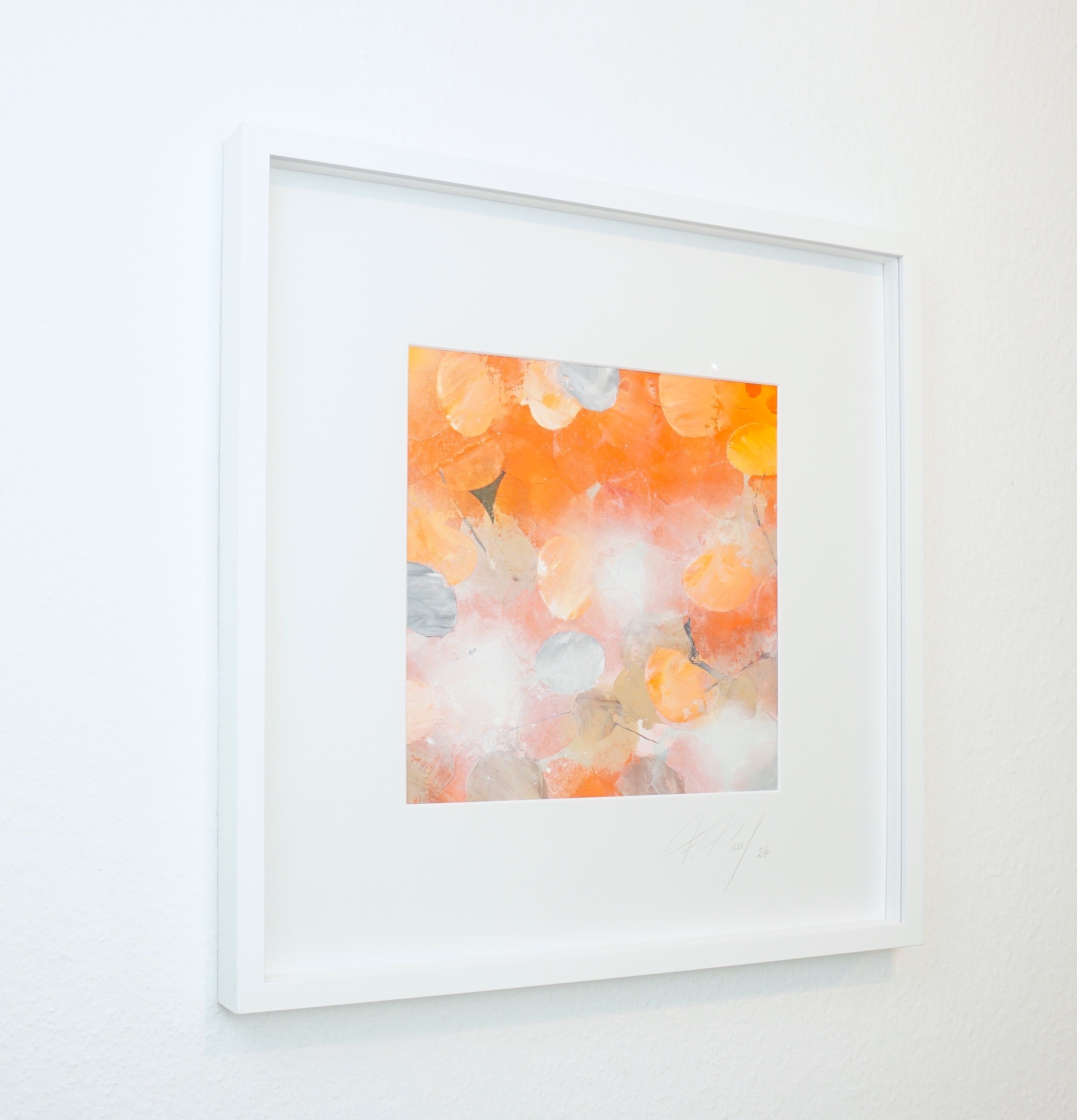 Picture "Orange Lotus Mini IV" (2024)