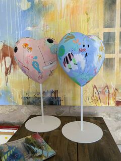 Sculpture "Life Loves You No.8" (2024)