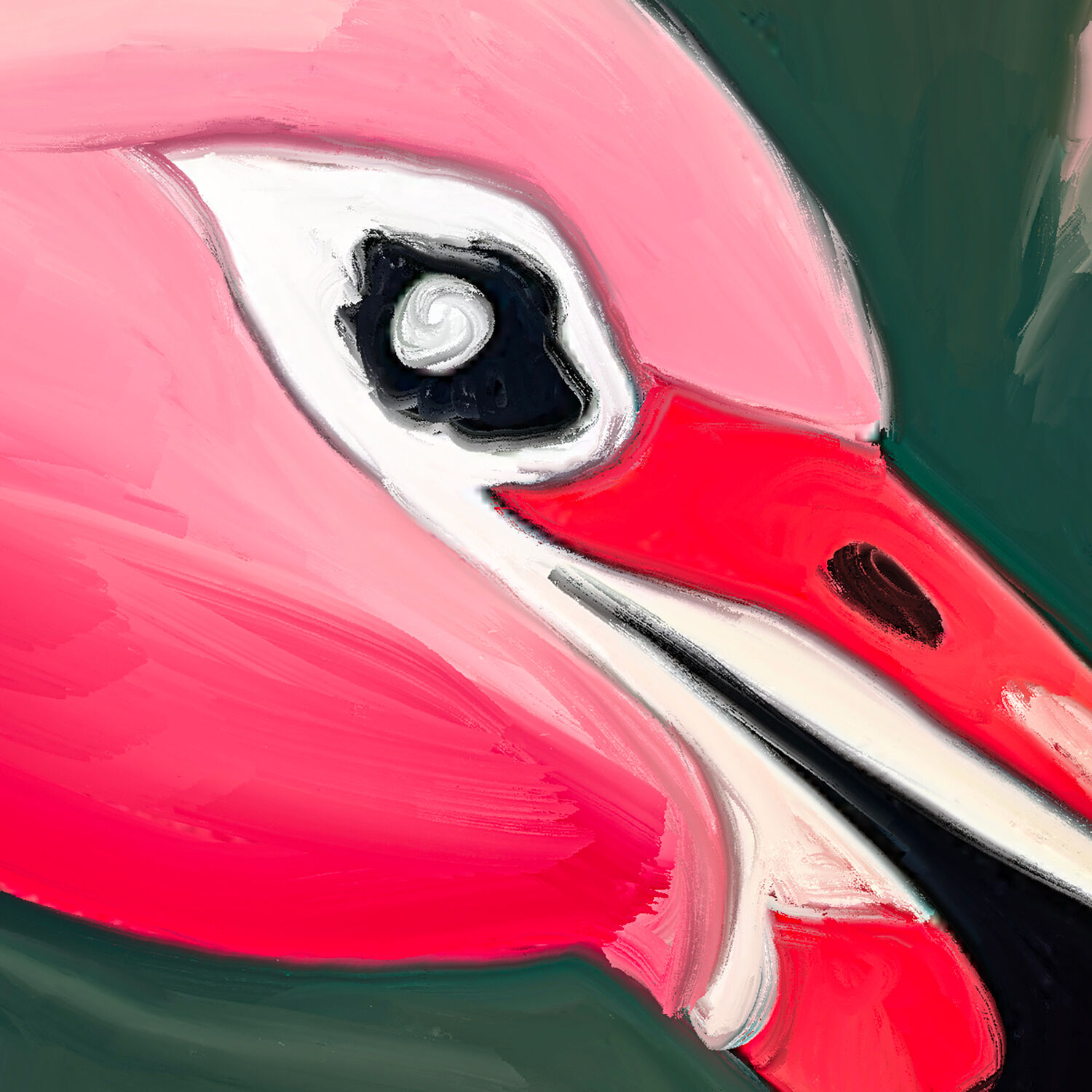 Picture "Flamingo Men" (2023)