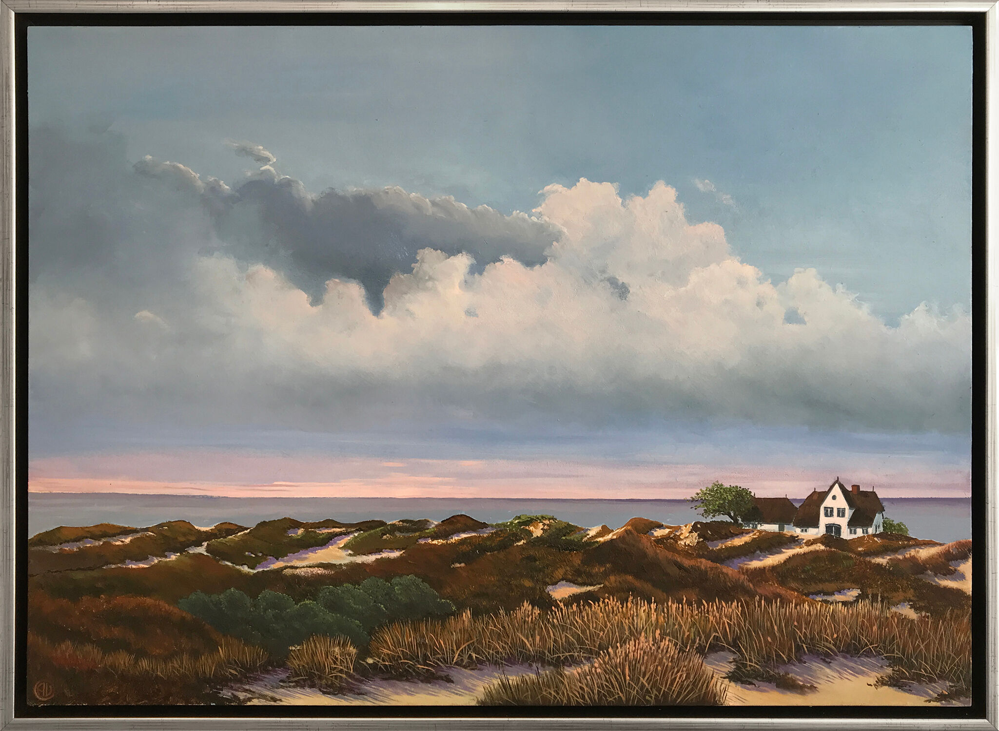 Bild "Haus in den Dünen" (2023)