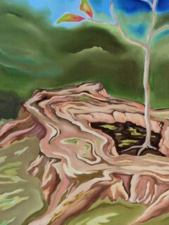 Picture "Becoming and passing away" (2025)