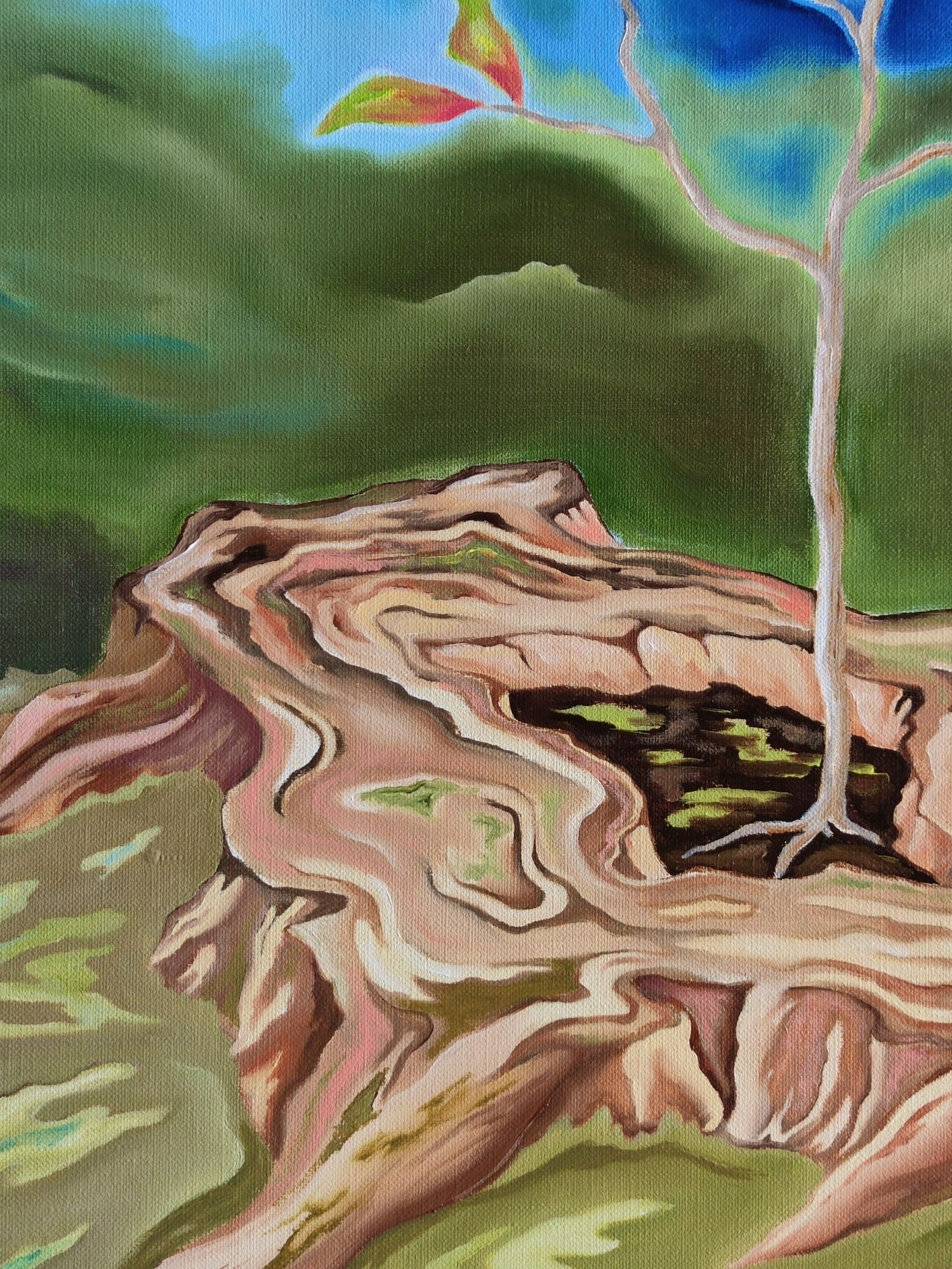 Picture "Becoming and passing away" (2025)
