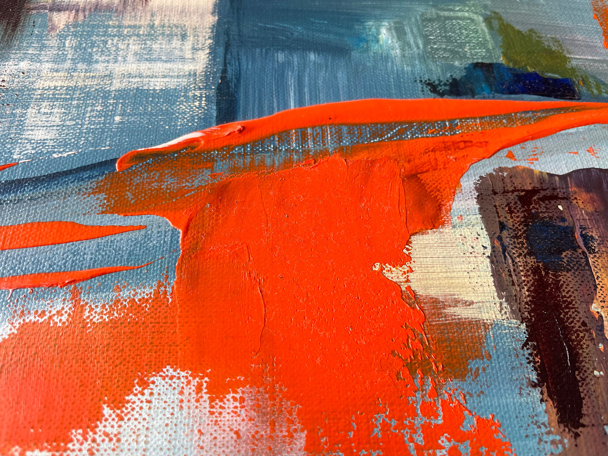 Picture "About bridges" (2014)
