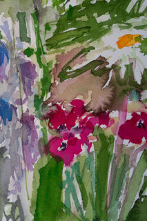 Picture "July garden" (2022)