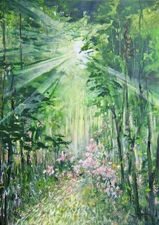 Picture "Sunny Glade II" (2024)