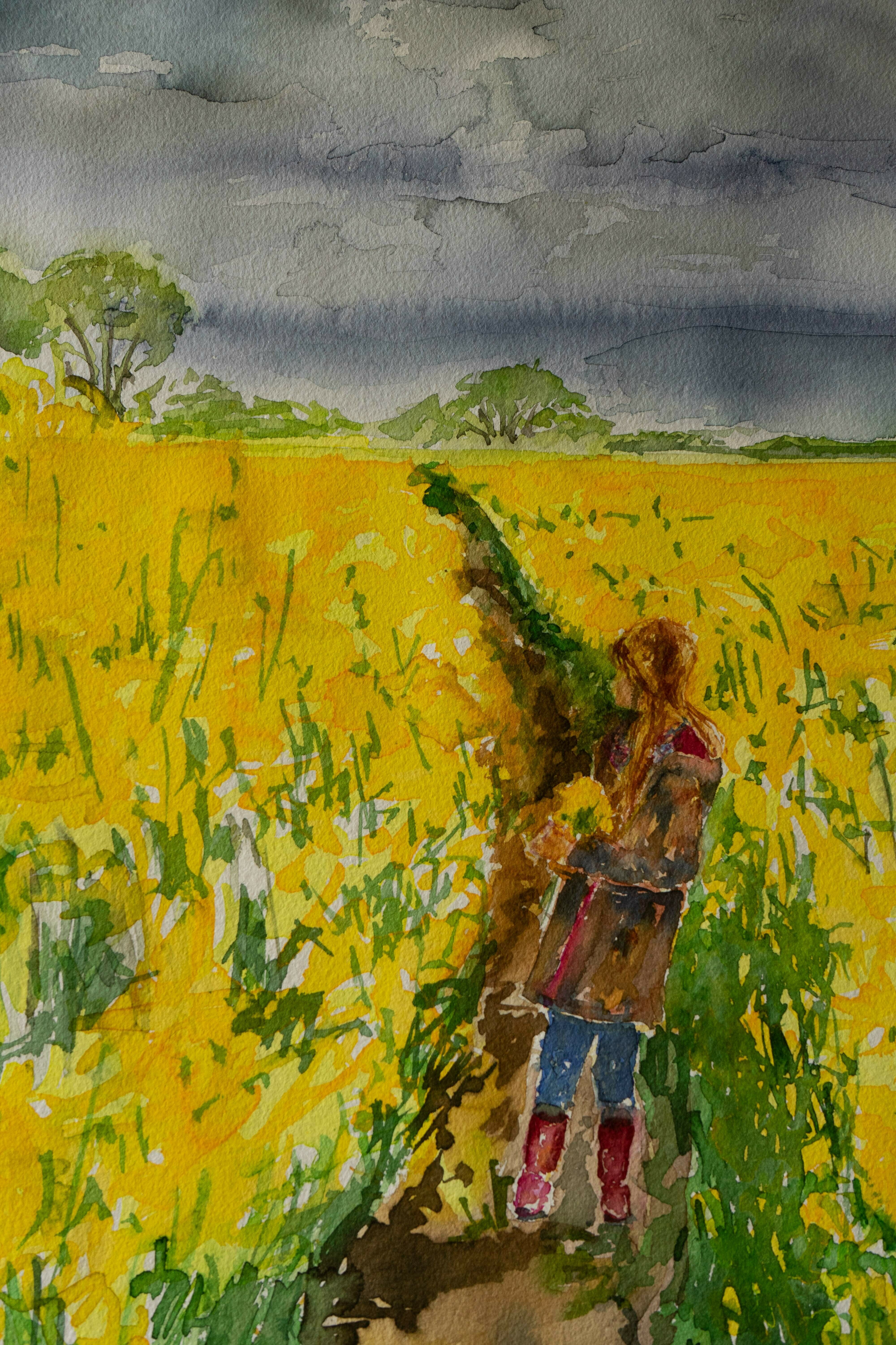 Picture "In the rape field" (2022)