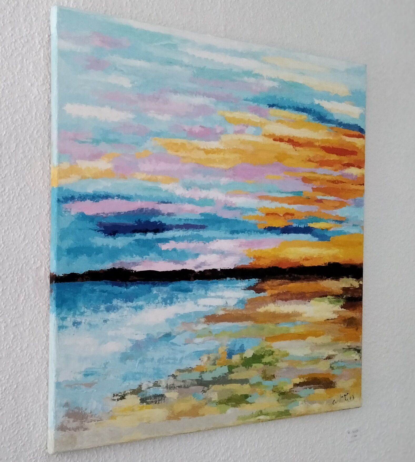 Bild "Imposanter Himmel am Meer" (2019)