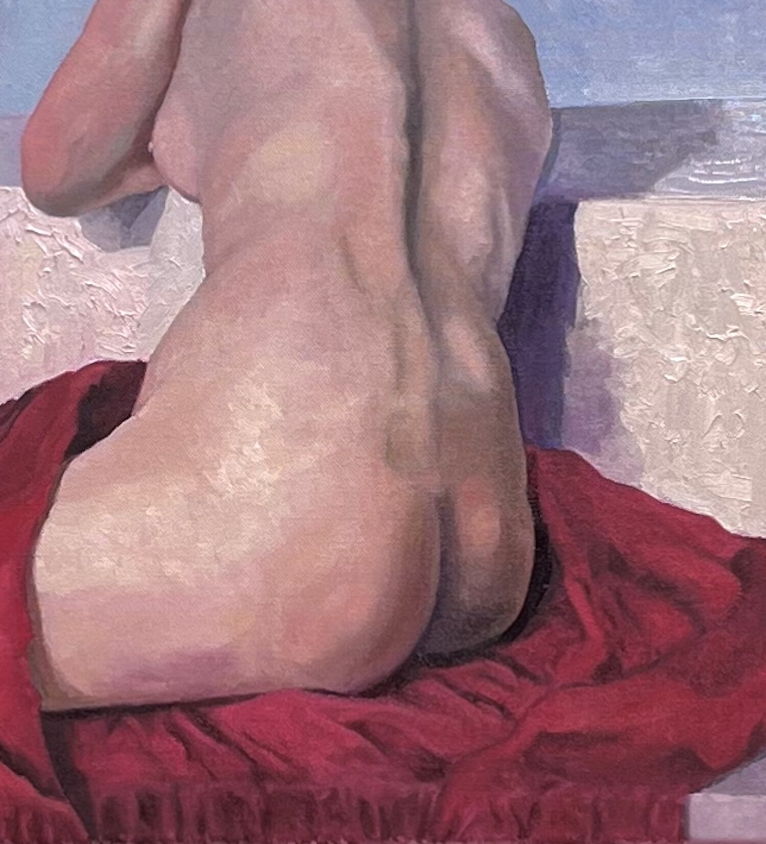 Picture "Female back nude after Eugenie Bandell" (2025)
