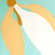 Picture "Snowdrop on light turquoise blue" (2025)