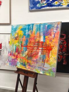 Picture "Abstract discussion" (2020)