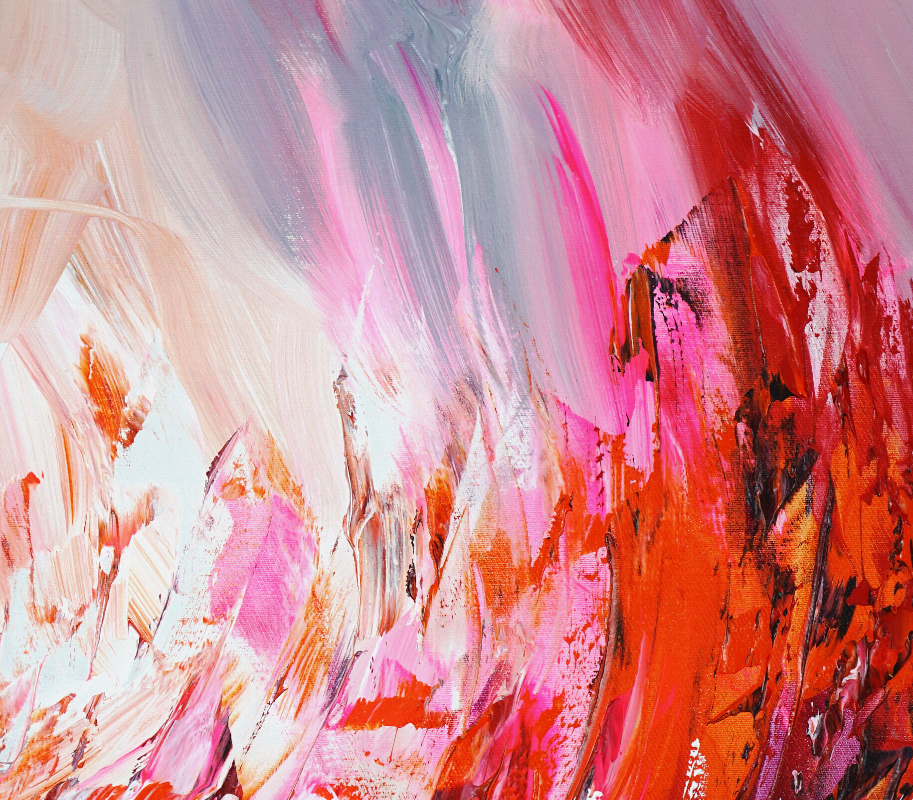 Picture "Magenta Red Energy M 1" (2024)