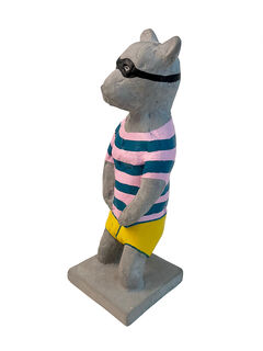 Skulptur "Louise, die Superheldin" (2023)