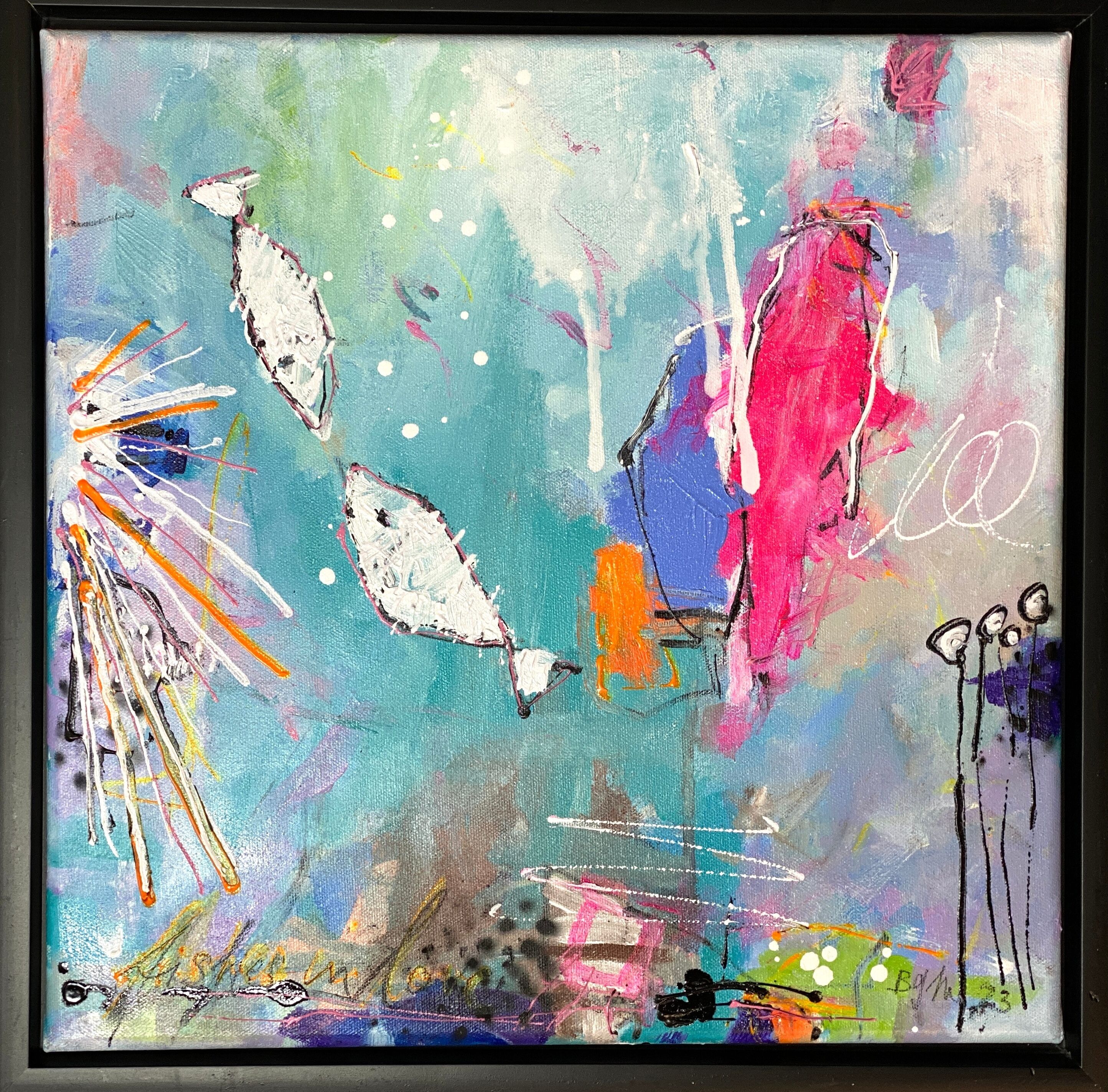Picture "Fishes In Love No.5 (framed)" (2023)