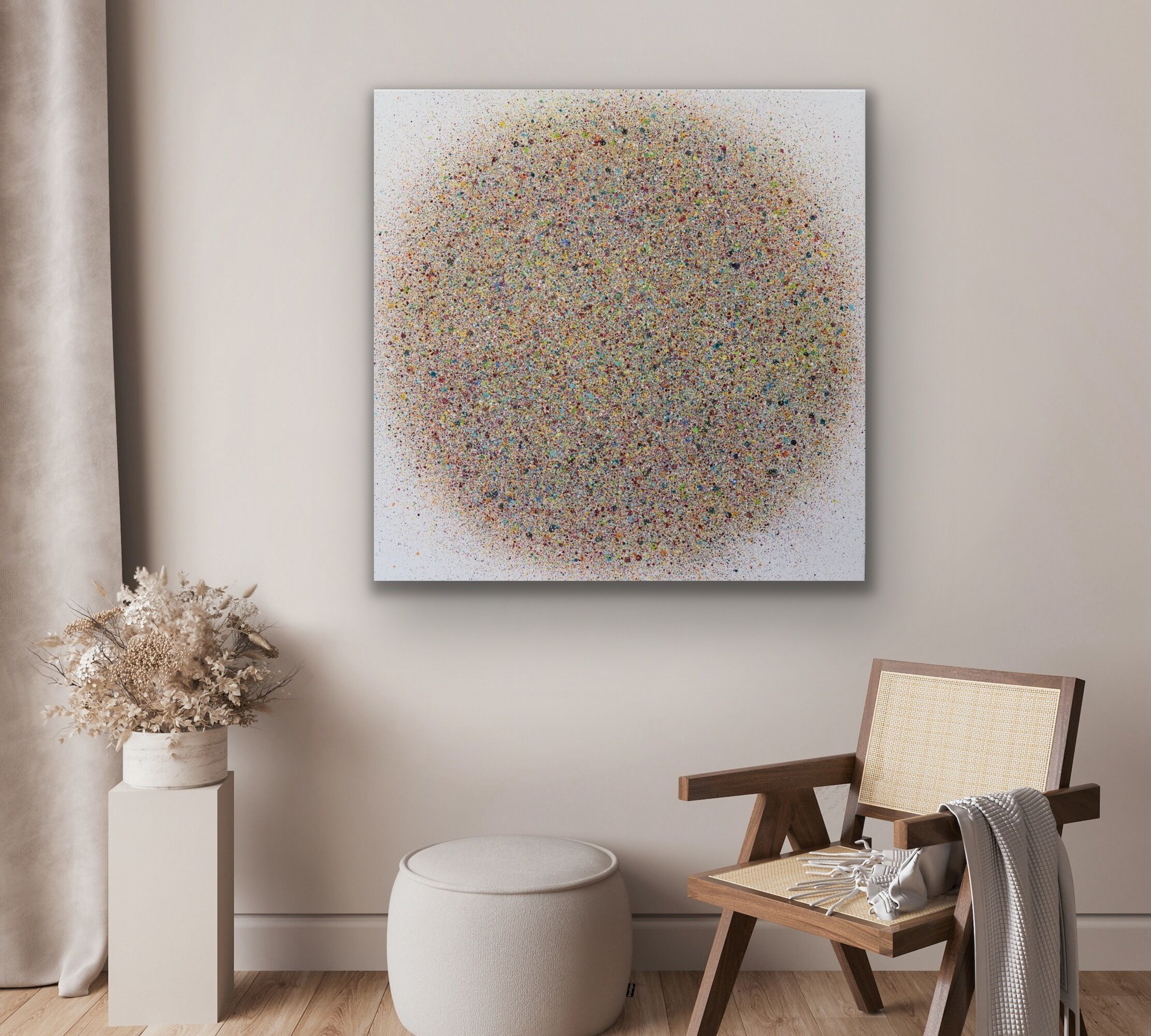 Bild "Diverging Dot #3" (2021)
