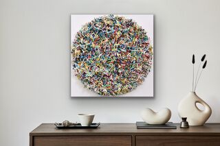 Sculpture "Paperwork & Pearls #11" (2024)