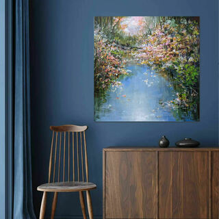 Picture "Forest Lake II" (2024)