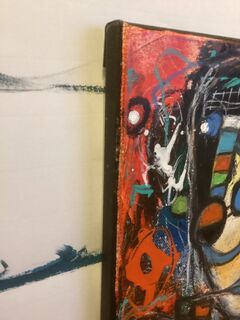 Picture "Leaps of thought" (2019)
