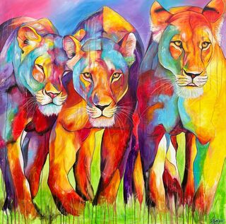 Bild "lion ladys" (2021)