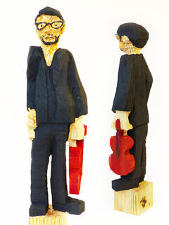 Skulptur "Goldmund Quartett" (2022)