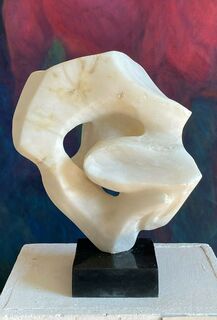 Skulptur "Steinblüte" (2024)