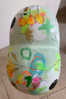 Sculpture "Life Loves You No.11" (2024)