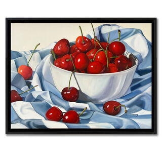 Bild "Kirschen /  Cherries   (Werk-Nr. 230602)" (2023)