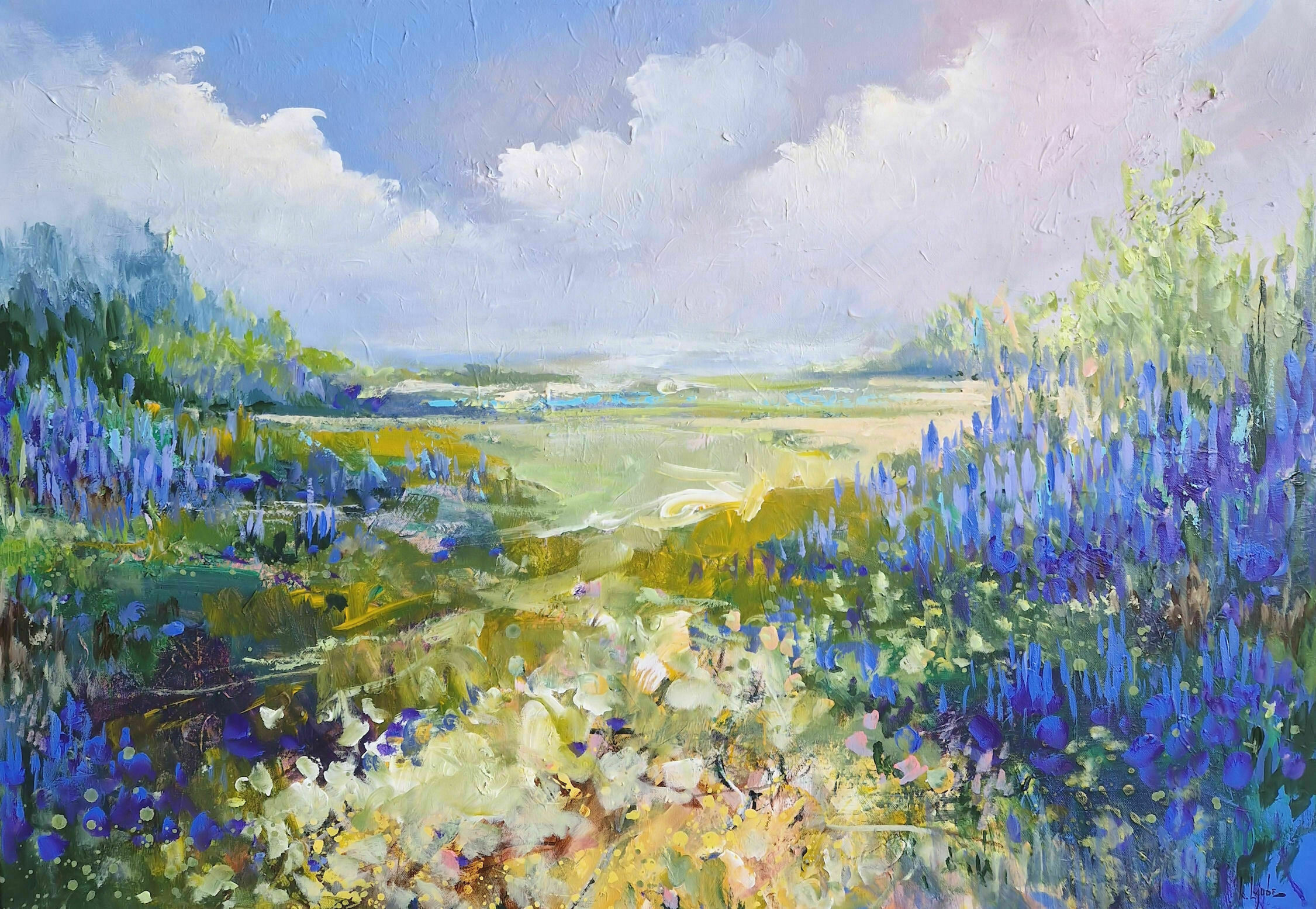 Picture "Summer in bloom II" (2024)