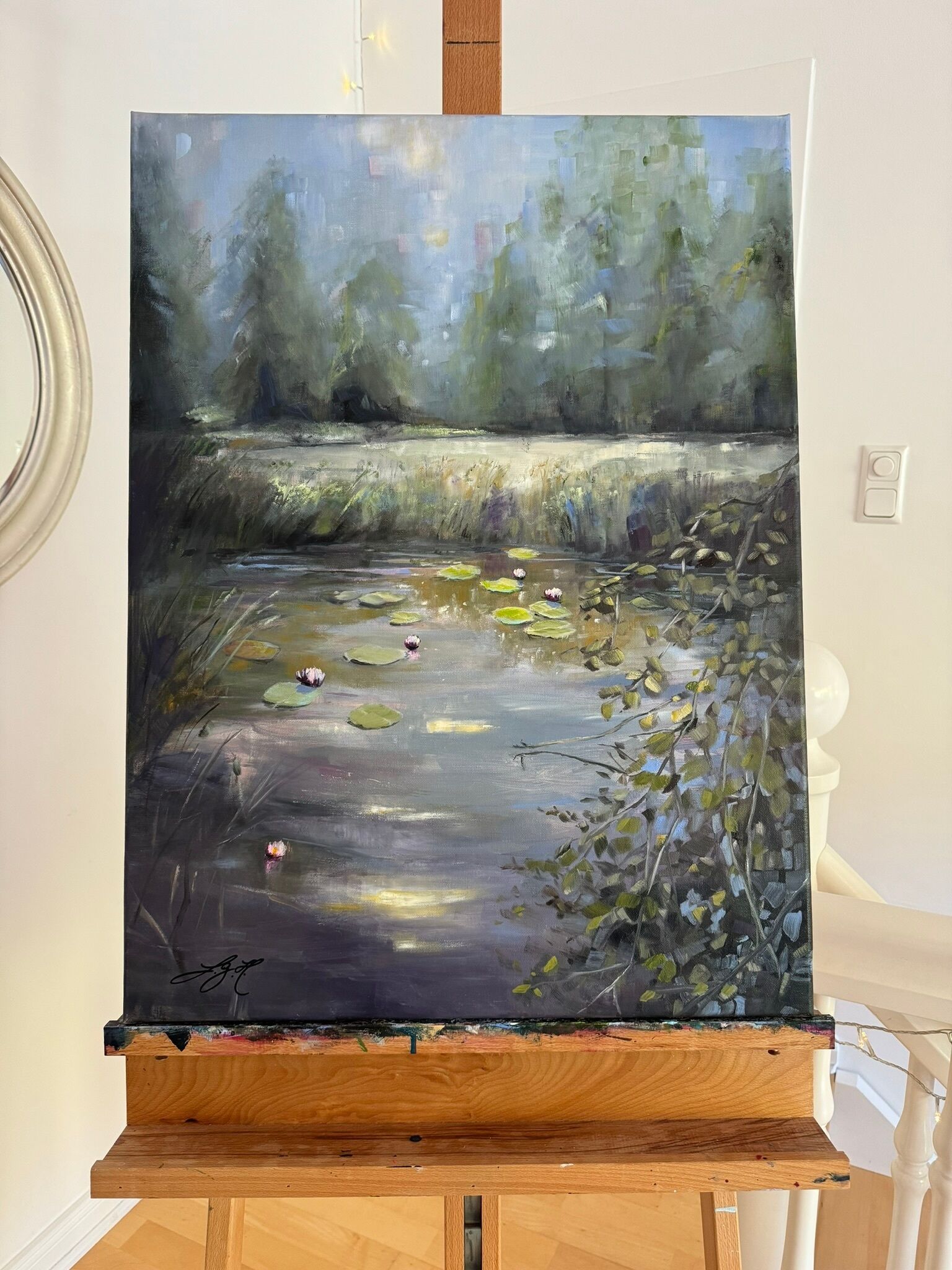 Bild "Into The Woods With Water Lilies" (2024)