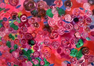 Picture "Rose carpet" (2022)