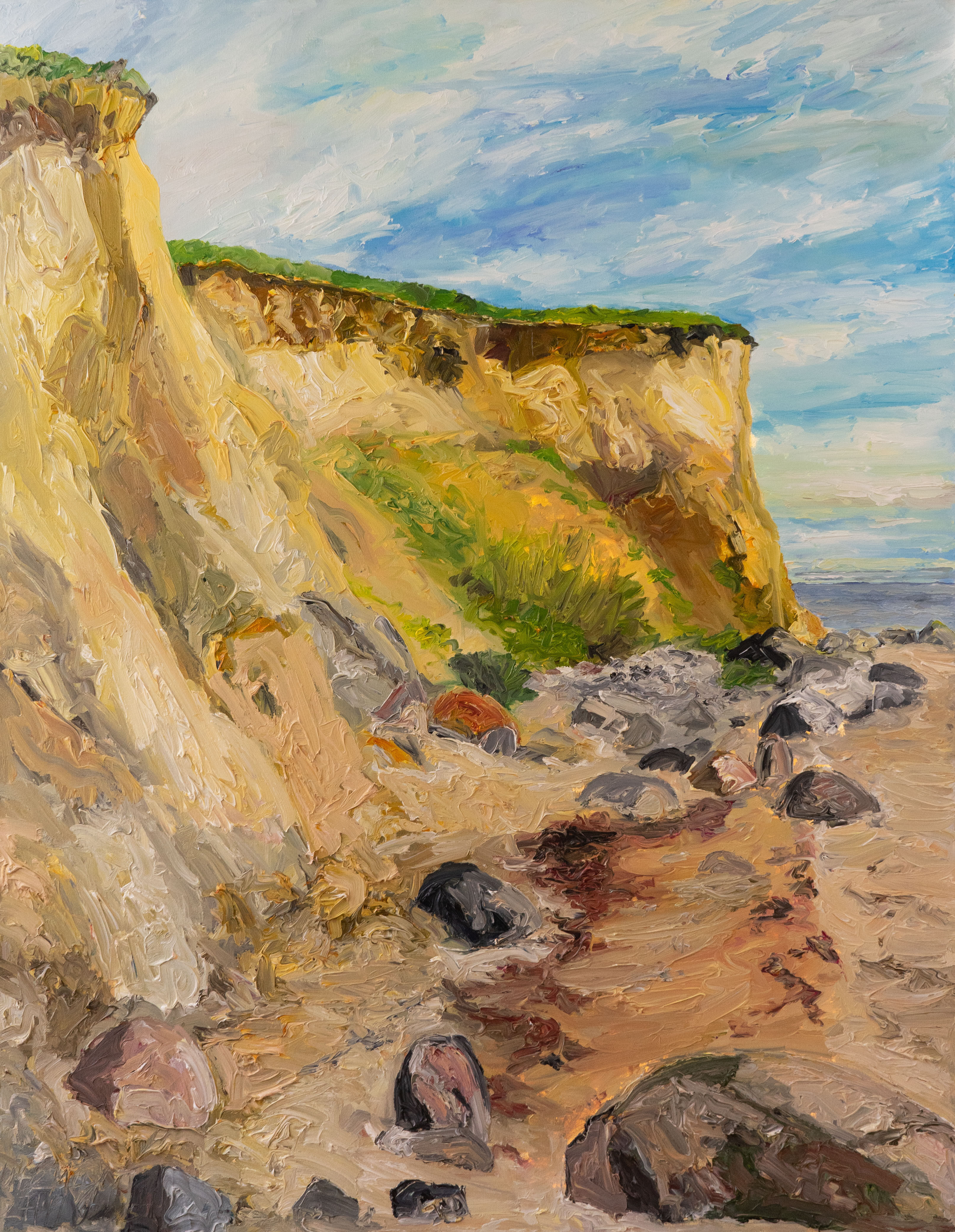 Picture "Steep coast I / Baltic Sea / Ærø" (2015)