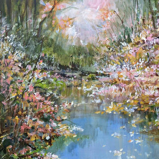 Picture "Forest Lake II" (2024)