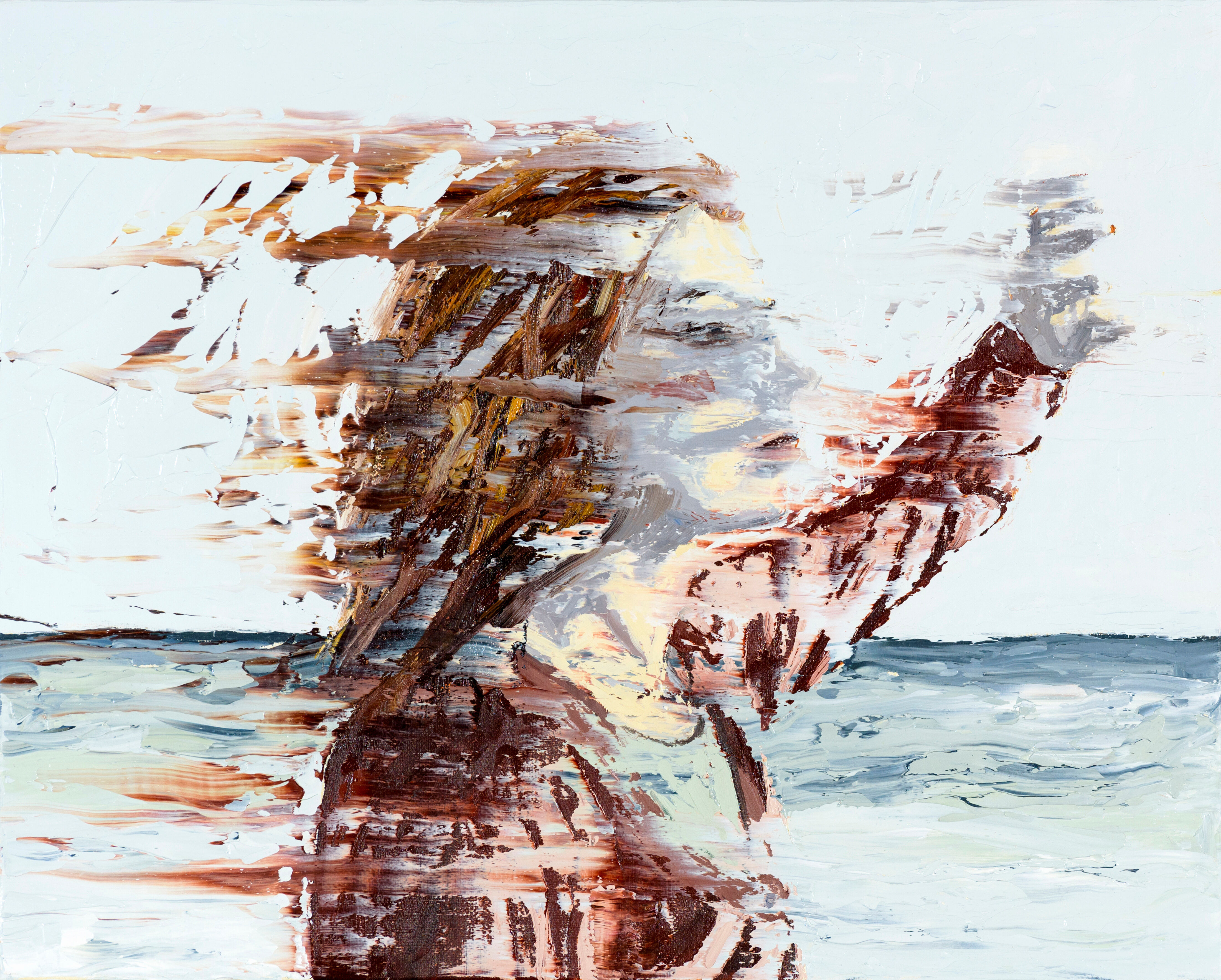 Bild "mädchen am meer" (2016)