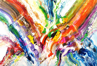 Bild "Vibrant Abstraction XL 1" (2020)