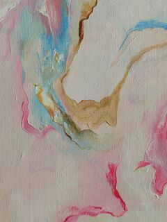 Picture "Gentle meanders and currents" (2023)