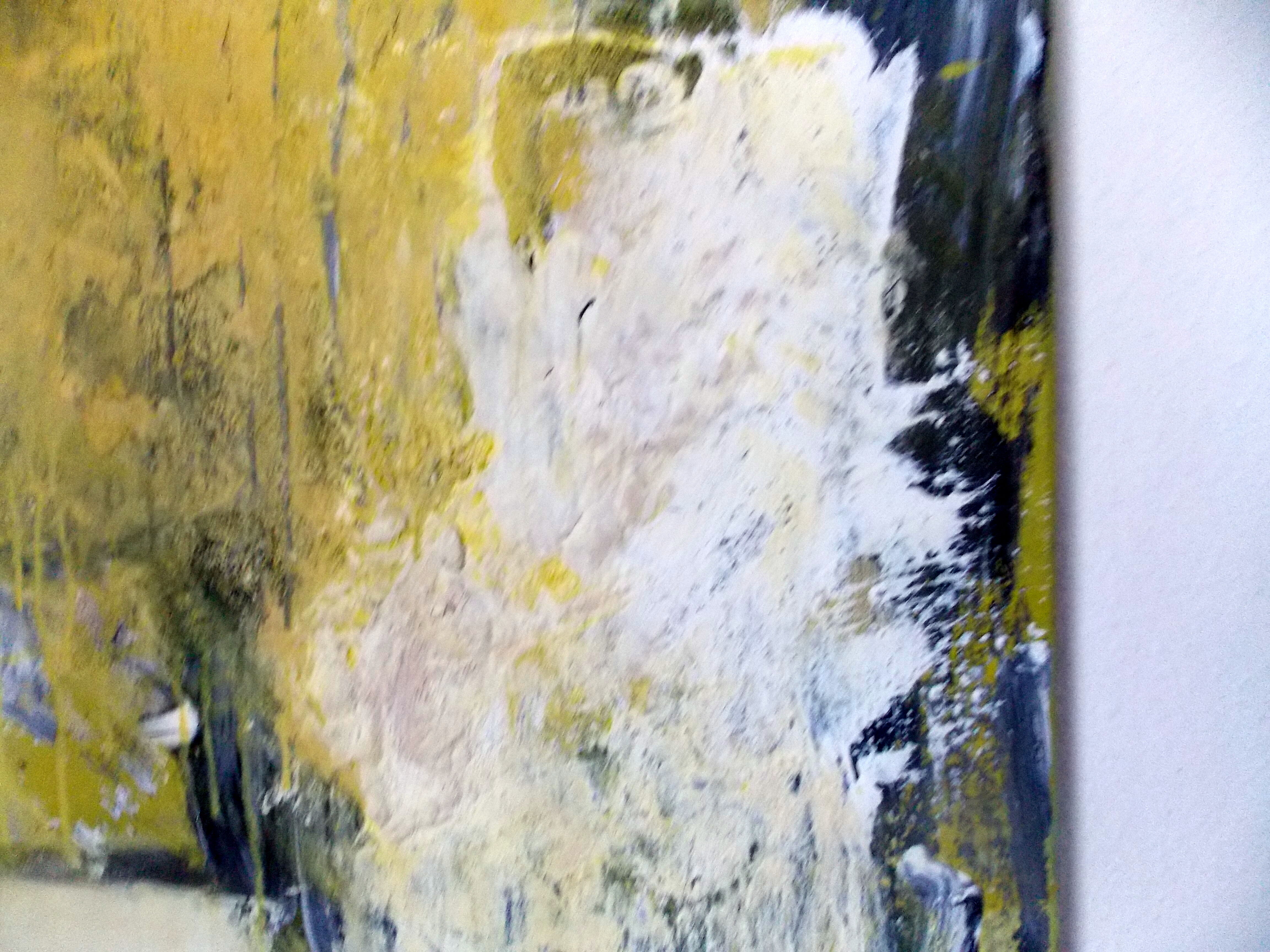 Bild "gelber Wasserfall" (2022)