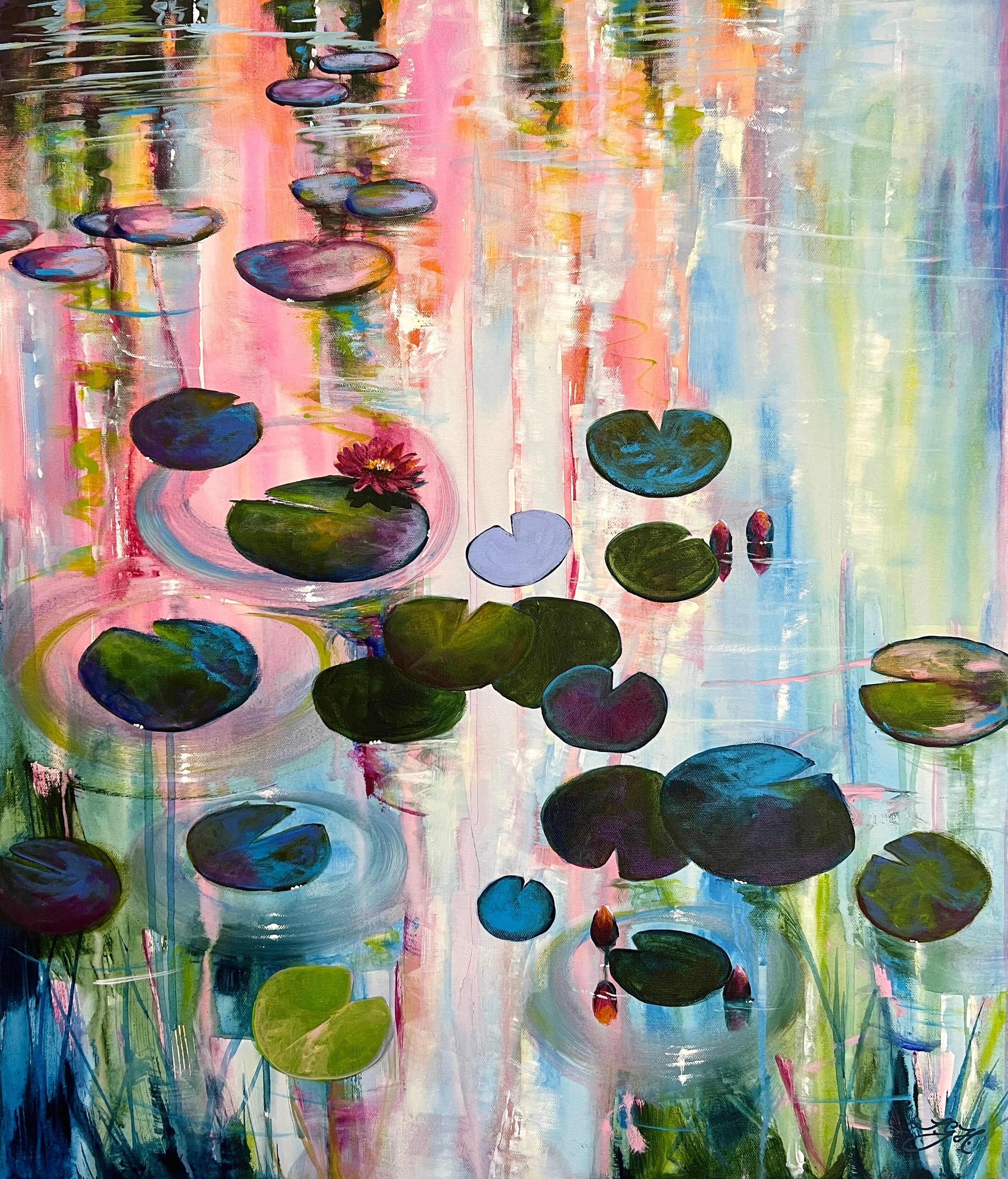 Bild "I Love Waterlilies 6" (2022)