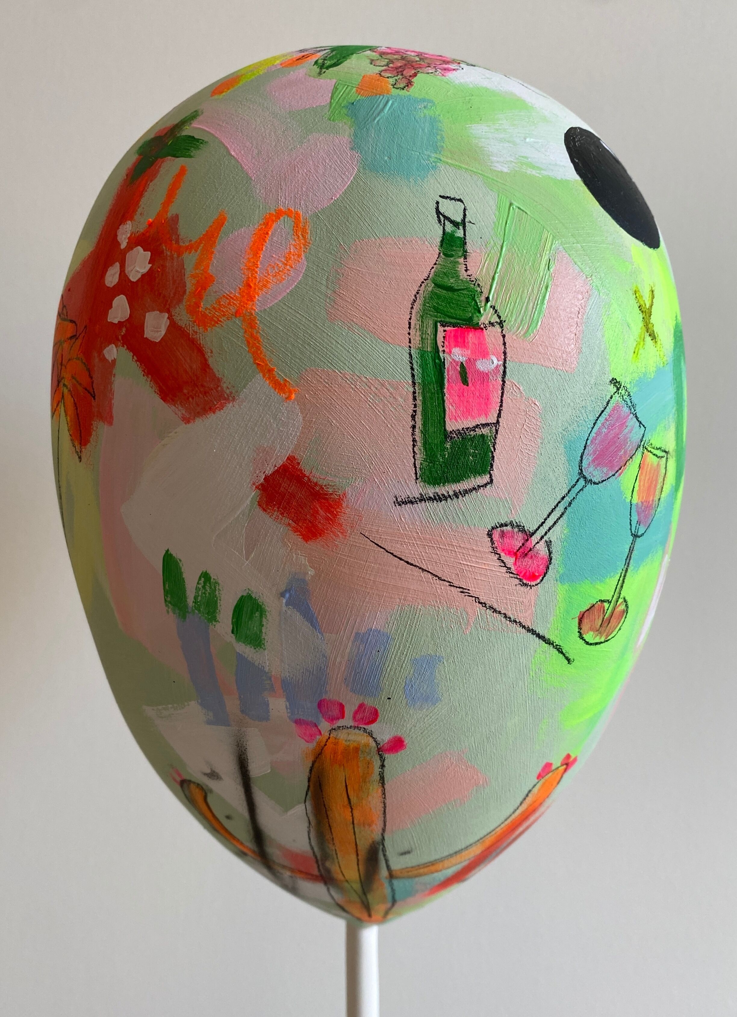 Sculpture "Life Loves You No.11" (2024)