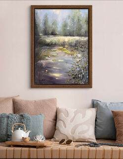 Bild "Into The Woods With Water Lilies" (2024)